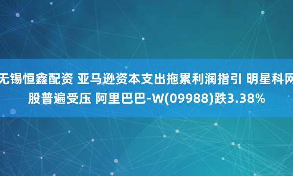 无锡恒鑫配资 亚马逊资本支出拖累利润指引 明星科网股普遍受压 阿里巴巴-W(09988)跌3.38%